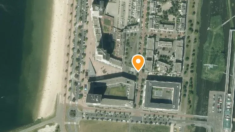 Luchtfoto van de locatie: parkeergarage Newport Nesselande (blok C), Cypruslaan, Rotterdam